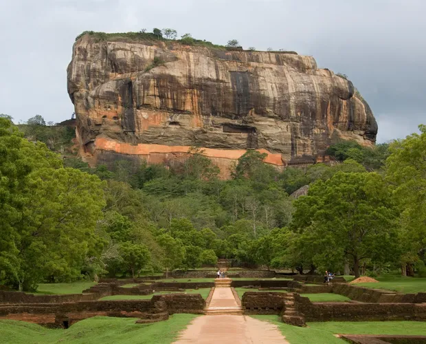 The Sigiriya rock fortress