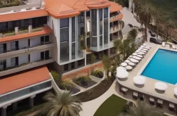 Luxurious hotel accommodations with first-class amenities.